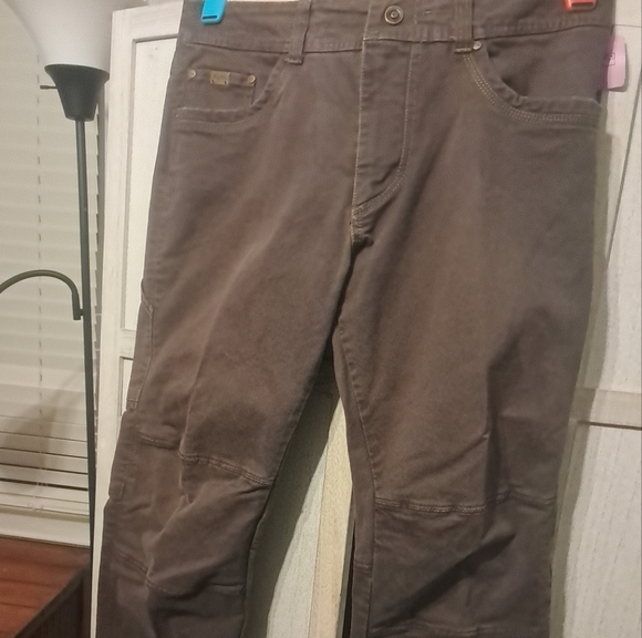 KUHL  Rebel Hiking Pants Mens 36x32 Camp Vintage Patina Brown Hike Work - Picture 1 of 16